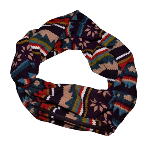 Secret pocket scarf