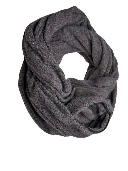 Charcoal Still — Pocket Scarf