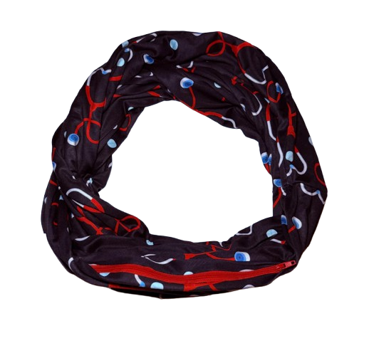 Secret pocket scarf￼