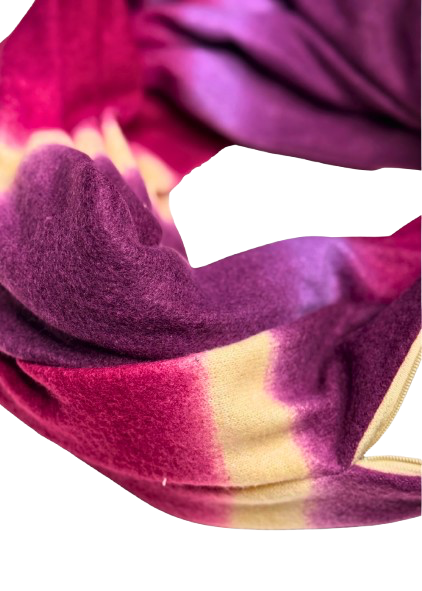 Mulberry Dusk — Pocket Scarf