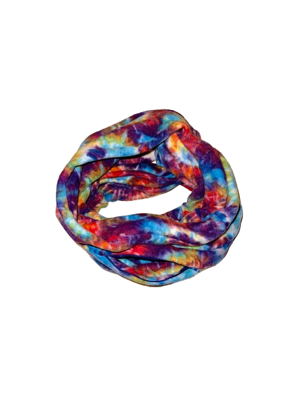 Tie Dye Secret Pocket Scarf